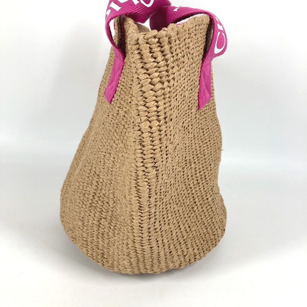 Chloe Mifuko ミフコ バスケットバッグ カゴバッグ かご トートバッグ ハンドバッグ ラフィア レディース ベージュ