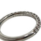 CARTIER Etincel de Cartier Diamond and Half Diamond Platinum Wedding Ring, Diamond Accessory, Jewelry, Ring, Women's, Silver, Pt950