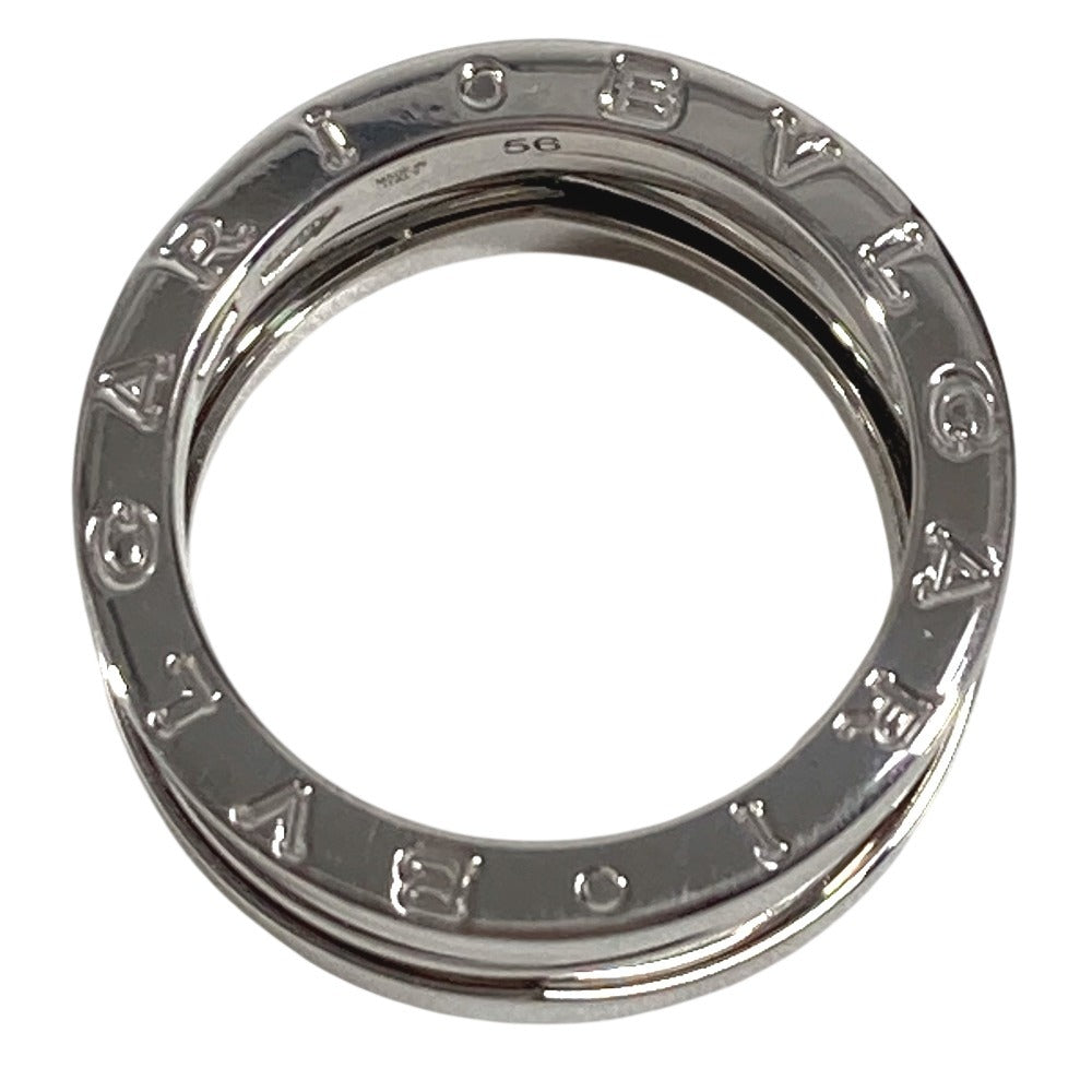 BVLGARI B-ZERO1 ビーゼロワン レジェンド アクセサリー ジュエリー K18 金 リング・指輪 WG750 ユニセックス シルバー