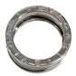 BVLGARI B-ZERO1 ビーゼロワン レジェンド アクセサリー ジュエリー K18 金 リング・指輪 WG750 ユニセックス シルバー