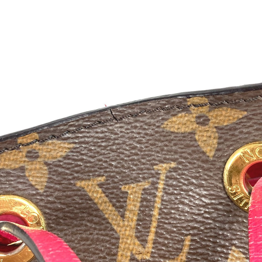 LOUIS VUITTON M43570 モノグラム ネオノエ カバン 肩掛け 巾着 斜め掛け ショルダーバッグ モノグラムキャンバス ユニセックス フリージア ピンク