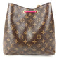 LOUIS VUITTON M43570 モノグラム ネオノエ カバン 肩掛け 巾着 斜め掛け ショルダーバッグ モノグラムキャンバス ユニセックス フリージア ピンク