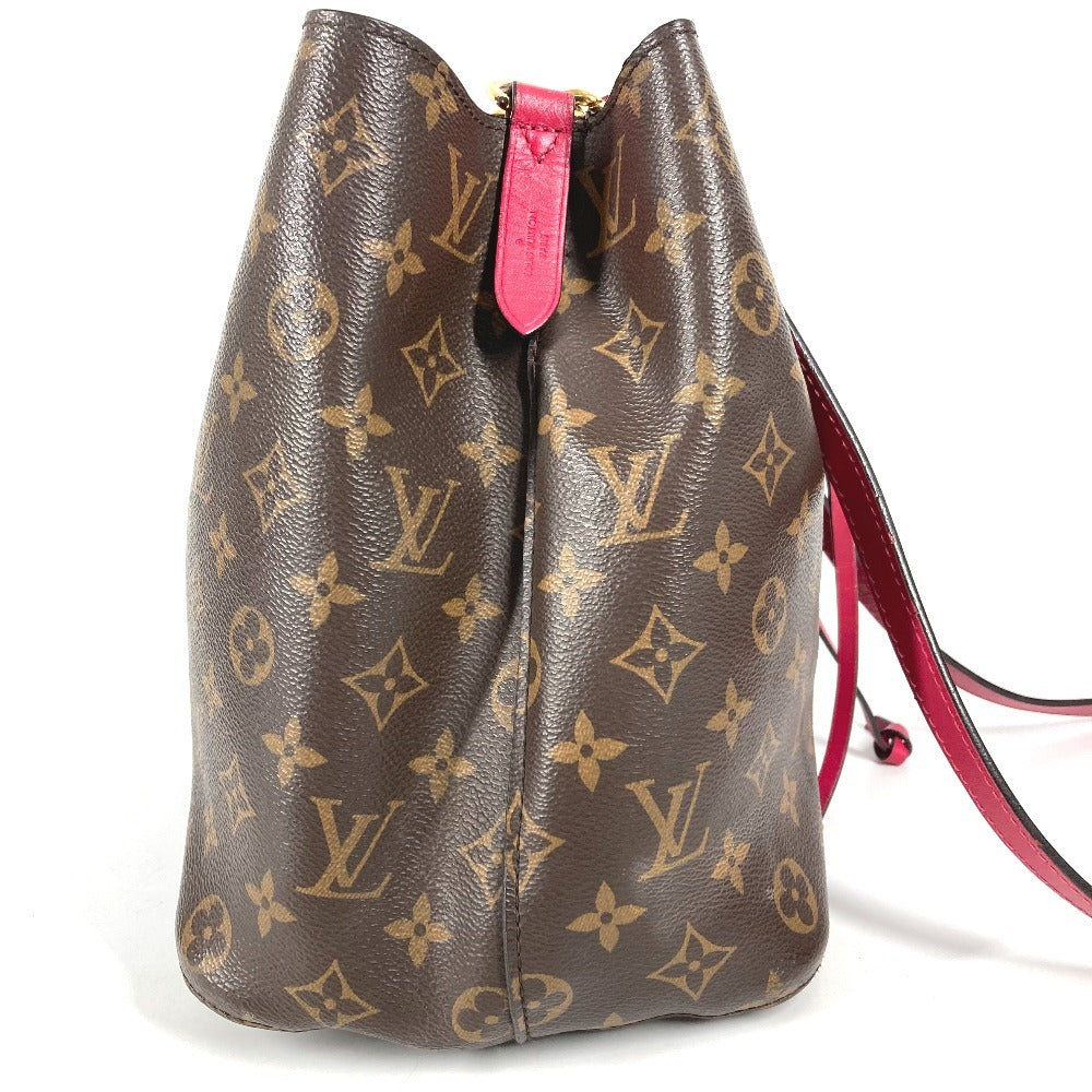 LOUIS VUITTON M43570 モノグラム ネオノエ カバン 肩掛け 巾着 斜め掛け ショルダーバッグ モノグラムキャンバス ユニセックス フリージア ピンク