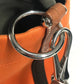 HERMES Sac de Pansage crossbody bucket-shaped shoulder bag with pouch, cotton, unisex, orange