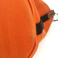 HERMES Sac de Pansage crossbody bucket-shaped shoulder bag with pouch, cotton, unisex, orange