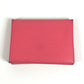 HERMES Calvi Duo Business Card Case, Pass Case, Card Case, Coin Purse, Bi-fold Wallet, Epson, Unisex, Rose Azalee Pink