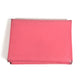 HERMES Calvi Duo Business Card Case, Pass Case, Card Case, Coin Purse, Bi-fold Wallet, Epson, Unisex, Rose Azalee Pink