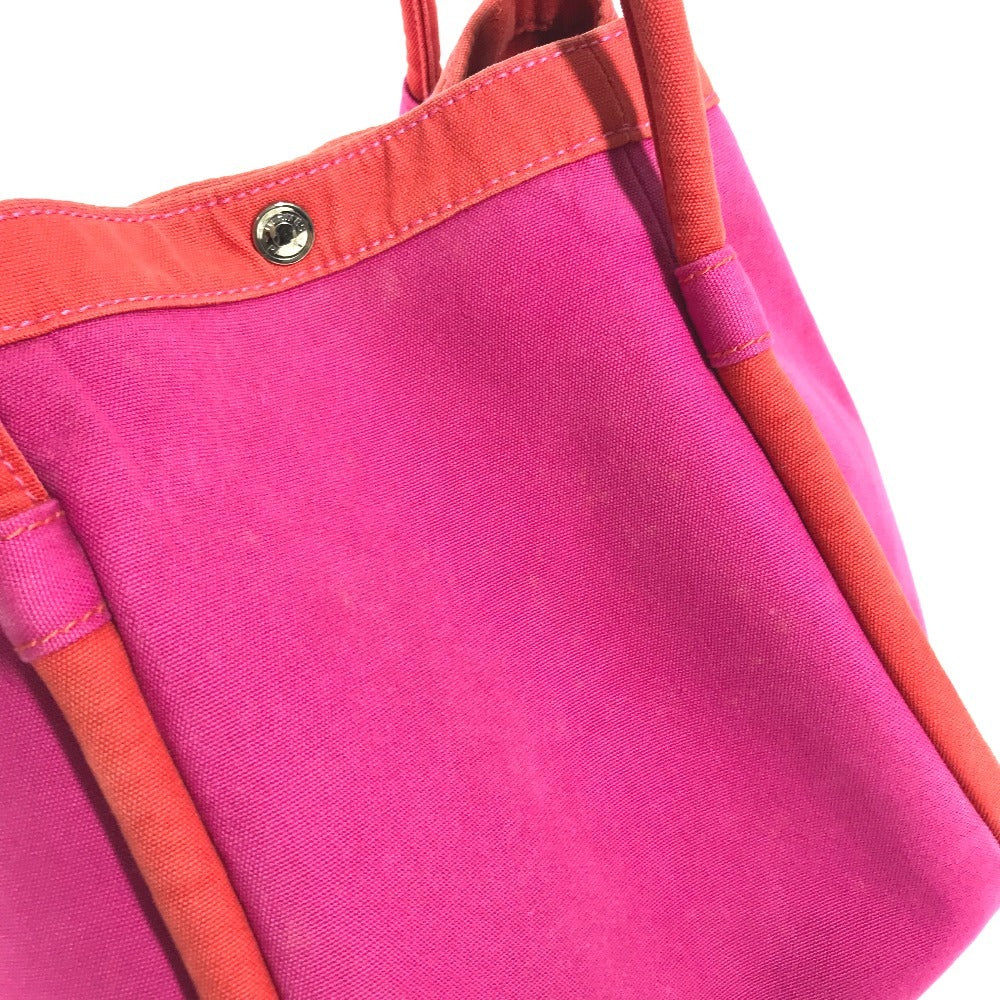 HERMES Sac Baga GM with Pouch, Tote Bag, Shoulder Bag, Handbag, Cotton, Unisex, Pink