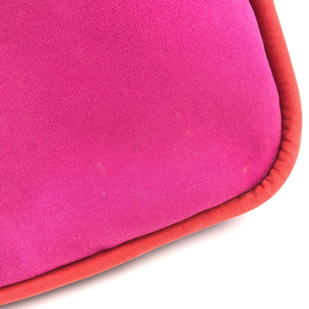HERMES Sac Baga GM with Pouch, Tote Bag, Shoulder Bag, Handbag, Cotton, Unisex, Pink