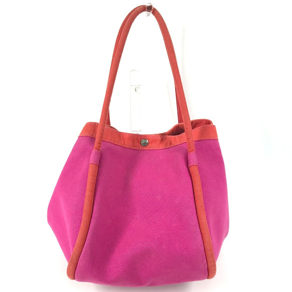 HERMES Sac Baga GM with Pouch, Tote Bag, Shoulder Bag, Handbag, Cotton, Unisex, Pink