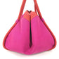 HERMES Sac Baga GM with Pouch, Tote Bag, Shoulder Bag, Handbag, Cotton, Unisex, Pink