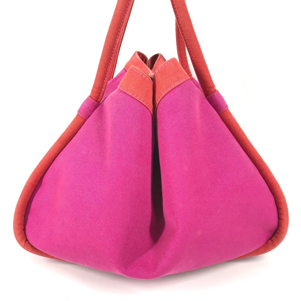 HERMES Sac Baga GM with Pouch, Tote Bag, Shoulder Bag, Handbag, Cotton, Unisex, Pink