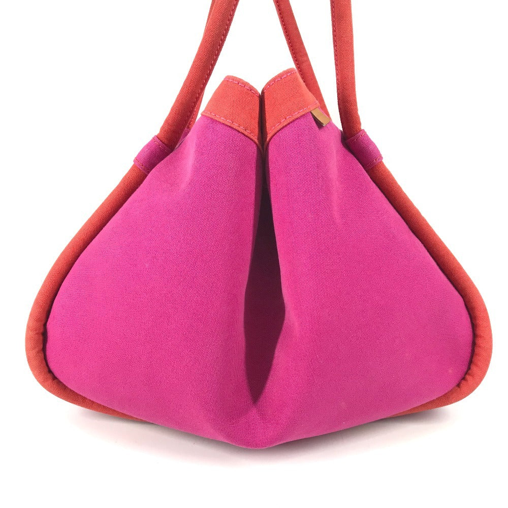HERMES Sac Baga GM with Pouch, Tote Bag, Shoulder Bag, Handbag, Cotton, Unisex, Pink