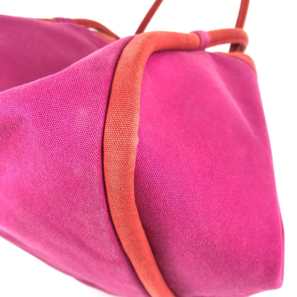 HERMES Sac Baga GM with Pouch, Tote Bag, Shoulder Bag, Handbag, Cotton, Unisex, Pink
