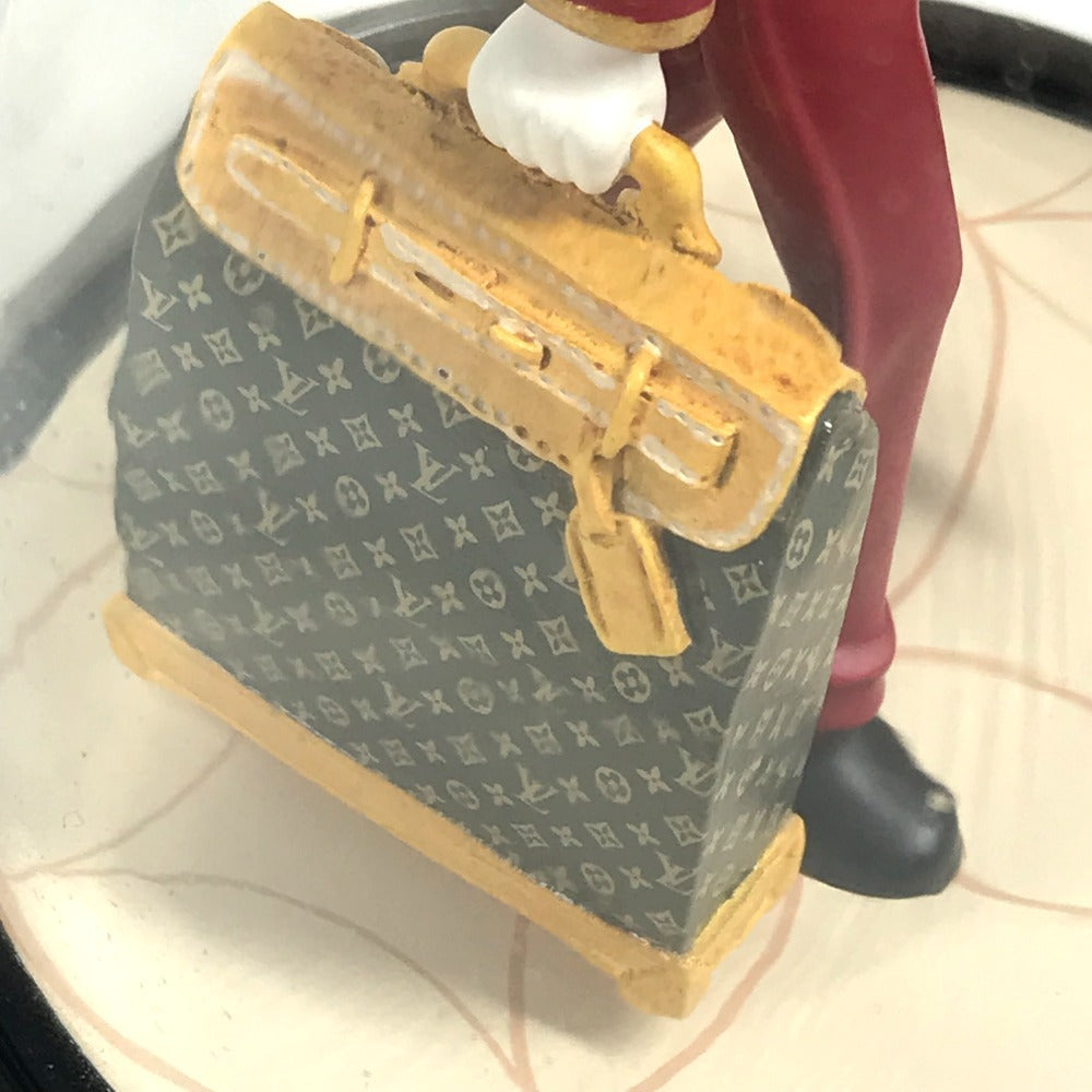 LOUIS VUITTON M99551 2012 Novelty Pageboy Dome Interior Bird Object Glass Unisex Clear