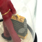LOUIS VUITTON M99551 2012 Novelty Pageboy Dome Interior Bird Object Glass Unisex Clear