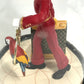 LOUIS VUITTON M99551 2012 Novelty Pageboy Dome Interior Bird Object Glass Unisex Clear