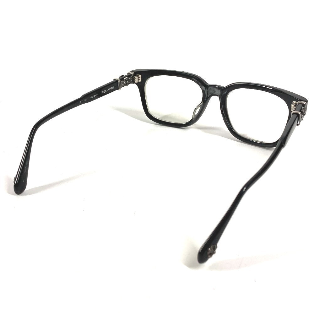 CHROME HEARTS ロゴ COX UCKER めがね メガネ アイウェア 眼鏡 眼鏡 プラスチック ユニセックス ブラック
