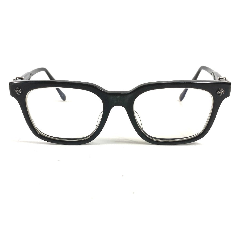 CHROME HEARTS ロゴ COX UCKER めがね メガネ アイウェア 眼鏡 眼鏡 プラスチック ユニセックス ブラック