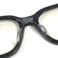CHROME HEARTS ロゴ COX UCKER めがね メガネ アイウェア 眼鏡 眼鏡 プラスチック ユニセックス ブラック