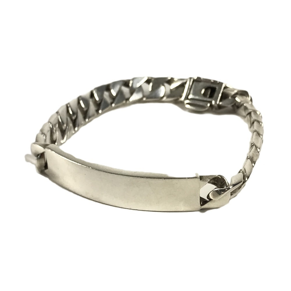 TIFFANY&Co. IDプレート ロゴ アクセサリー ジュエリー ブレスレット SV925 ユニセックス シルバー