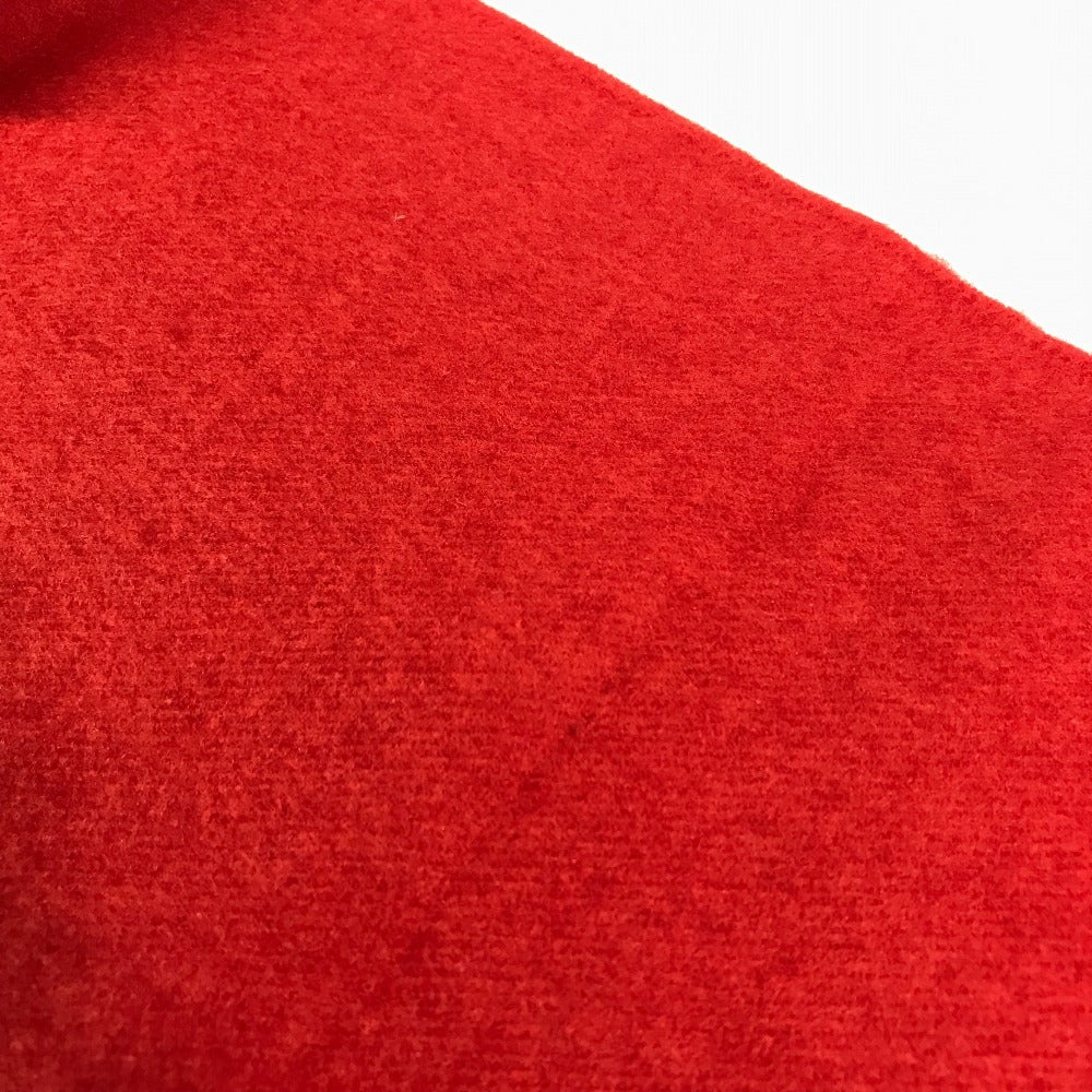 GUCCI Fringe BOSCO Dog Scarf Cashmere Women's Red