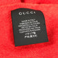 GUCCI Fringe BOSCO Dog Scarf Cashmere Women's Red