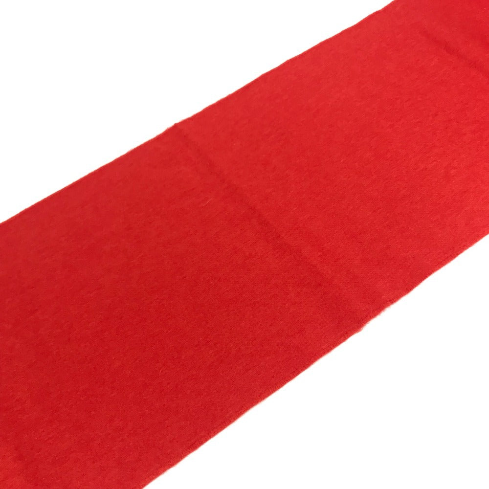 GUCCI Fringe BOSCO Dog Scarf Cashmere Women's Red