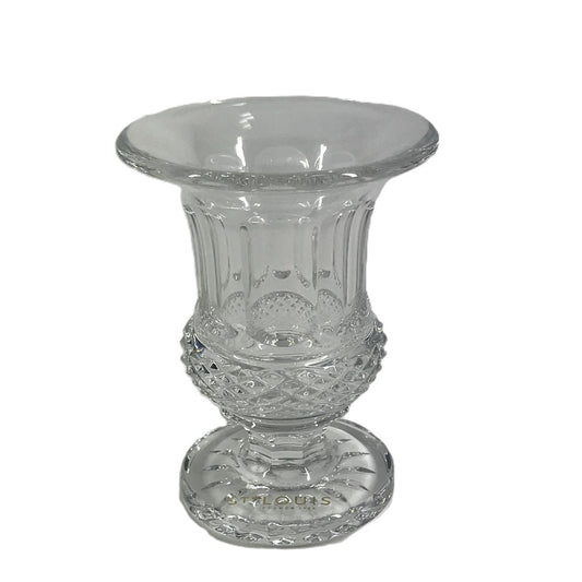 HERMES 41010500 サンルイ STLOUIS ガダルキヴィール フラワーベース インテリア 花瓶 ガラス ユニセックス クリア