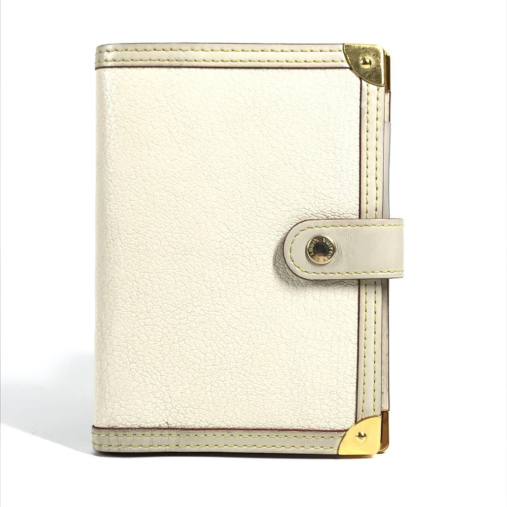 LOUIS VUITTON R20888 Suhali Agenda PM Planner, Stationery, Suhali Leather Cover, Unisex, White