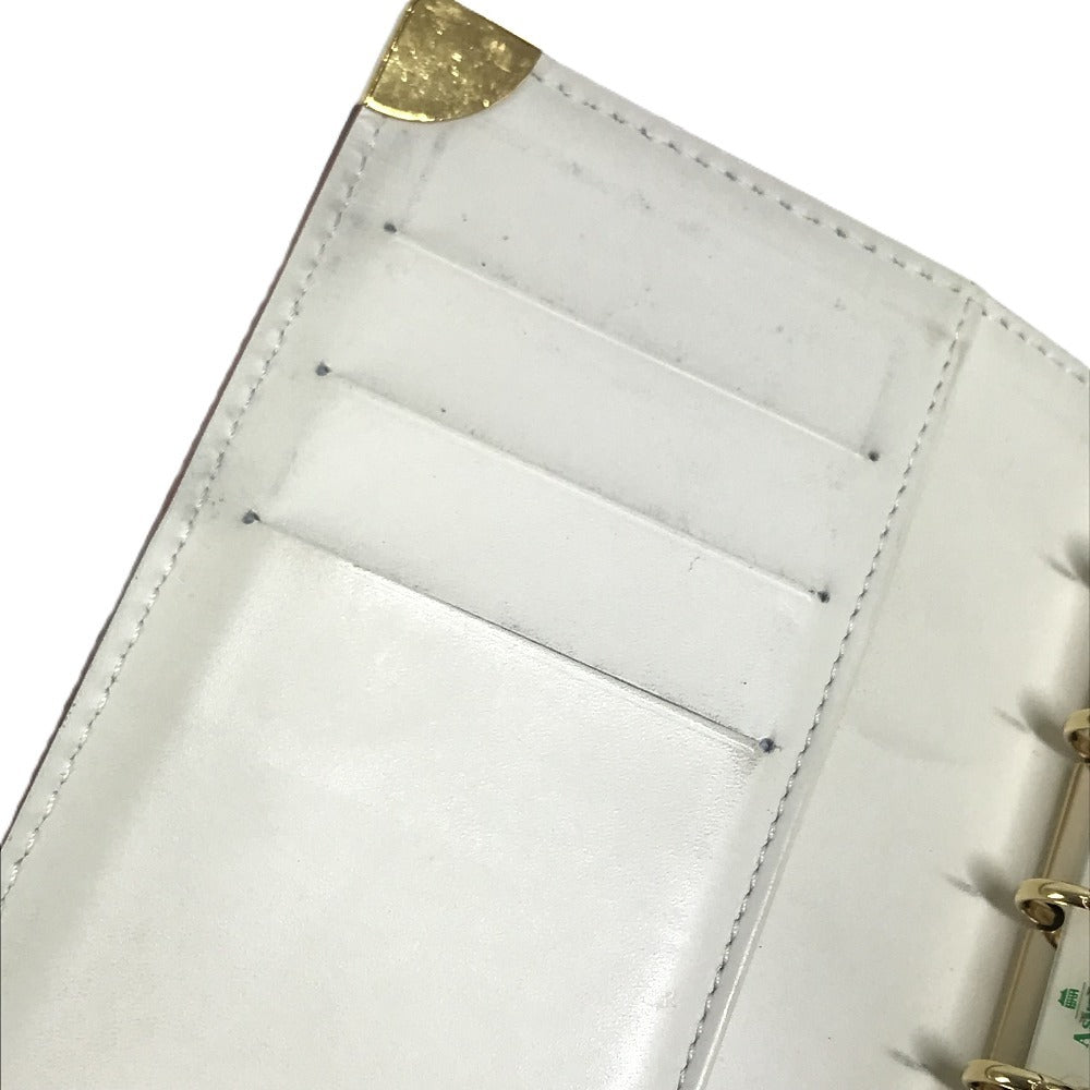 LOUIS VUITTON R20888 Suhali Agenda PM Planner, Stationery, Suhali Leather Cover, Unisex, White