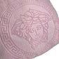 VERSACE Medusa Logo Big Tote Bag, Shoulder Bag, Boston Bag, Cotton, Unisex, Pink