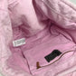 VERSACE Medusa Logo Big Tote Bag, Shoulder Bag, Boston Bag, Cotton, Unisex, Pink