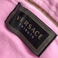 VERSACE Medusa Logo Big Tote Bag, Shoulder Bag, Boston Bag, Cotton, Unisex, Pink