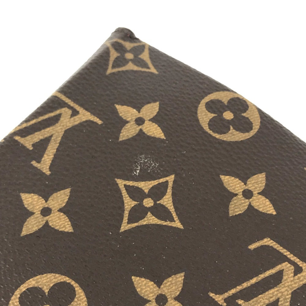 LOUIS VUITTON GI0736 モノグラム チョップスティック エテュイ・4バゲット 箸2膳 箸置き2個 ポーチセット 雑貨 メタル ユニセックス ブラウン