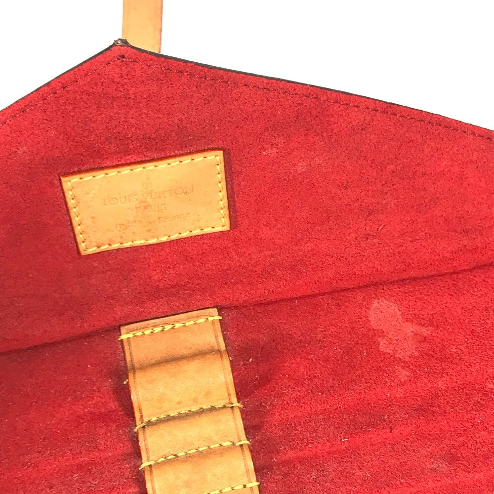 LOUIS VUITTON GI0736 モノグラム チョップスティック エテュイ・4バゲット 箸2膳 箸置き2個 ポーチセット 雑貨 メタル ユニセックス ブラウン