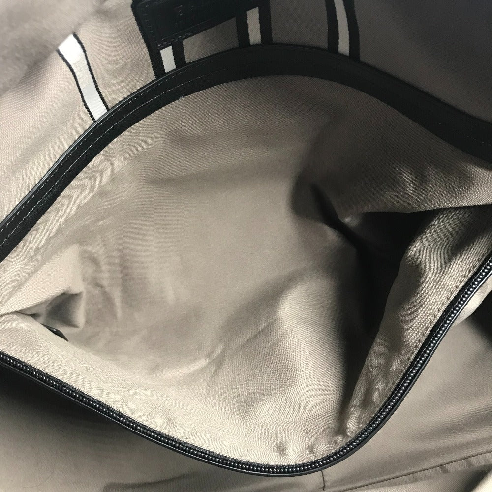 BALLY ライン ロゴ 2WAYバッグ ショルダーバッグ 旅行バッグ トラベルバッグ ボストンバッグ レザー ユニセックス ブラック