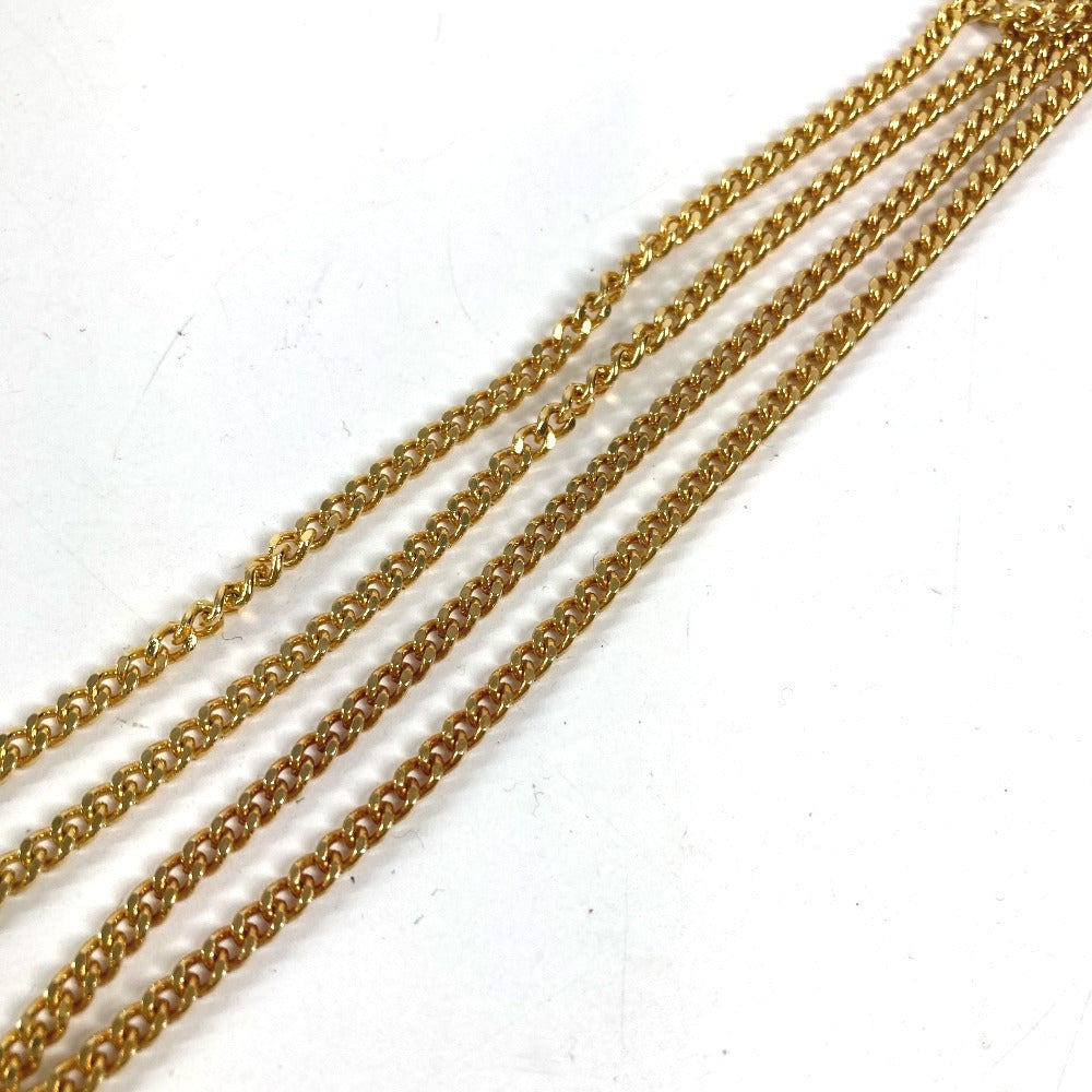 CHANEL チェーン ショルダーバッグ チェーンポーチ ロゴ CC ココマーク キルティング マトラッセ ポーチ キャンバス レディース ネイビー