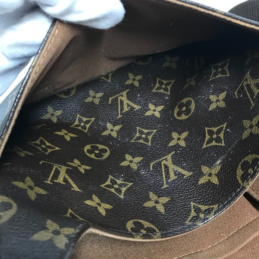 LOUIS VUITTON M40106 モノグラム ボスフォール PM ボスフォールPM 斜め掛け カバン フラップ 肩掛け ショルダーバッグ モノグラムキャンバス ユニセックス ブラウン