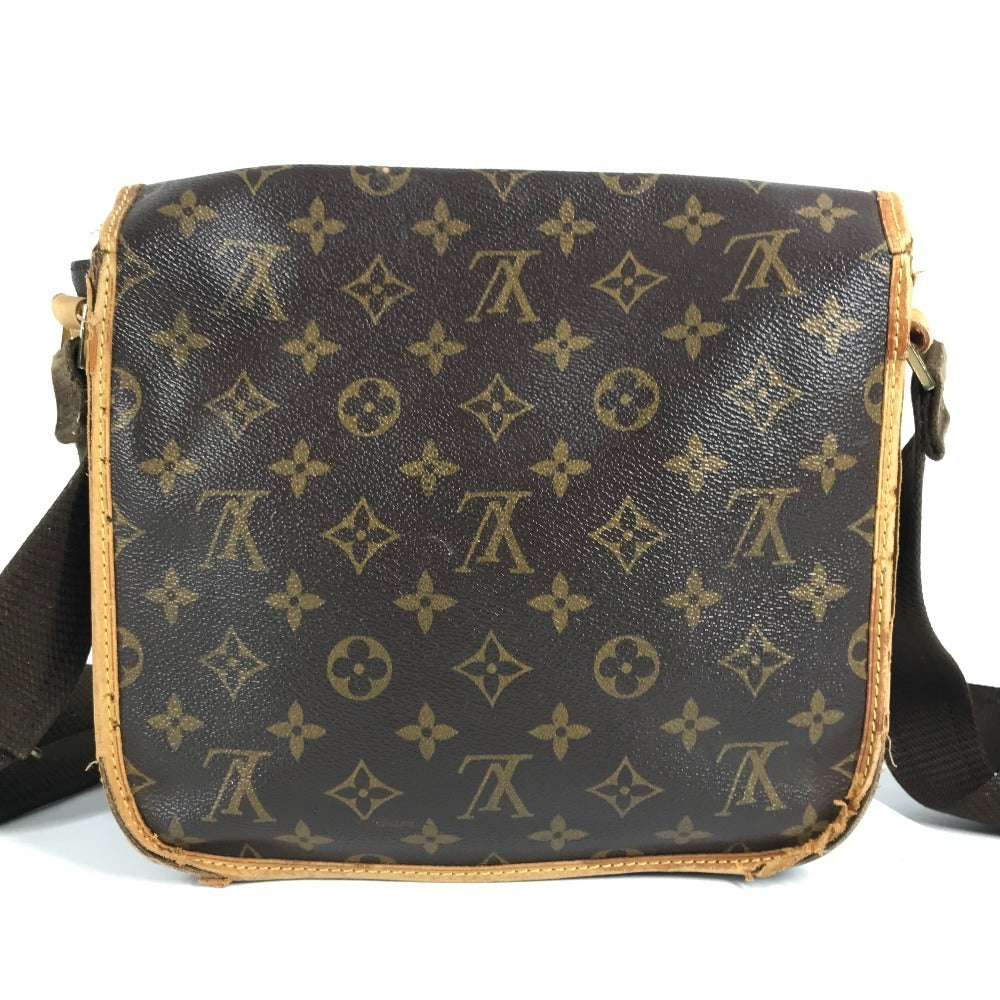 LOUIS VUITTON M40106 モノグラム ボスフォール PM ボスフォールPM 斜め掛け カバン フラップ 肩掛け ショルダーバッグ モノグラムキャンバス ユニセックス ブラウン