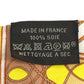 HERMES 馬柄 ツイリー ツィリー ツイリー スカーフ シルク レディース オレンジ
