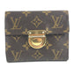 LOUIS VUITTON M58013 Monogram Portefeuille Koala Compact Wallet, Tri-fold Wallet, Monogram Canvas, Unisex, Brown