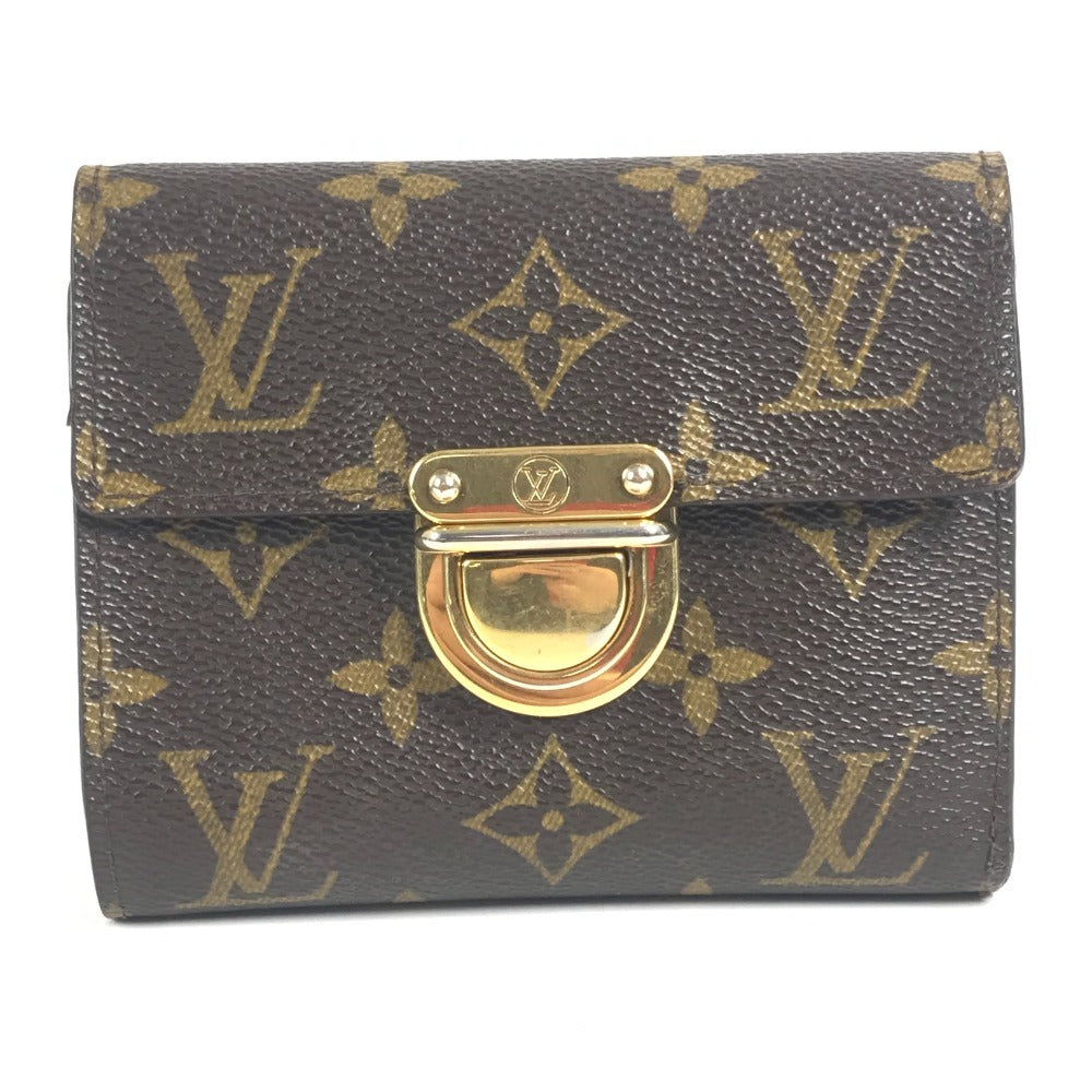 LOUIS VUITTON M58013 Monogram Portefeuille Koala Compact Wallet, Tri-fold Wallet, Monogram Canvas, Unisex, Brown