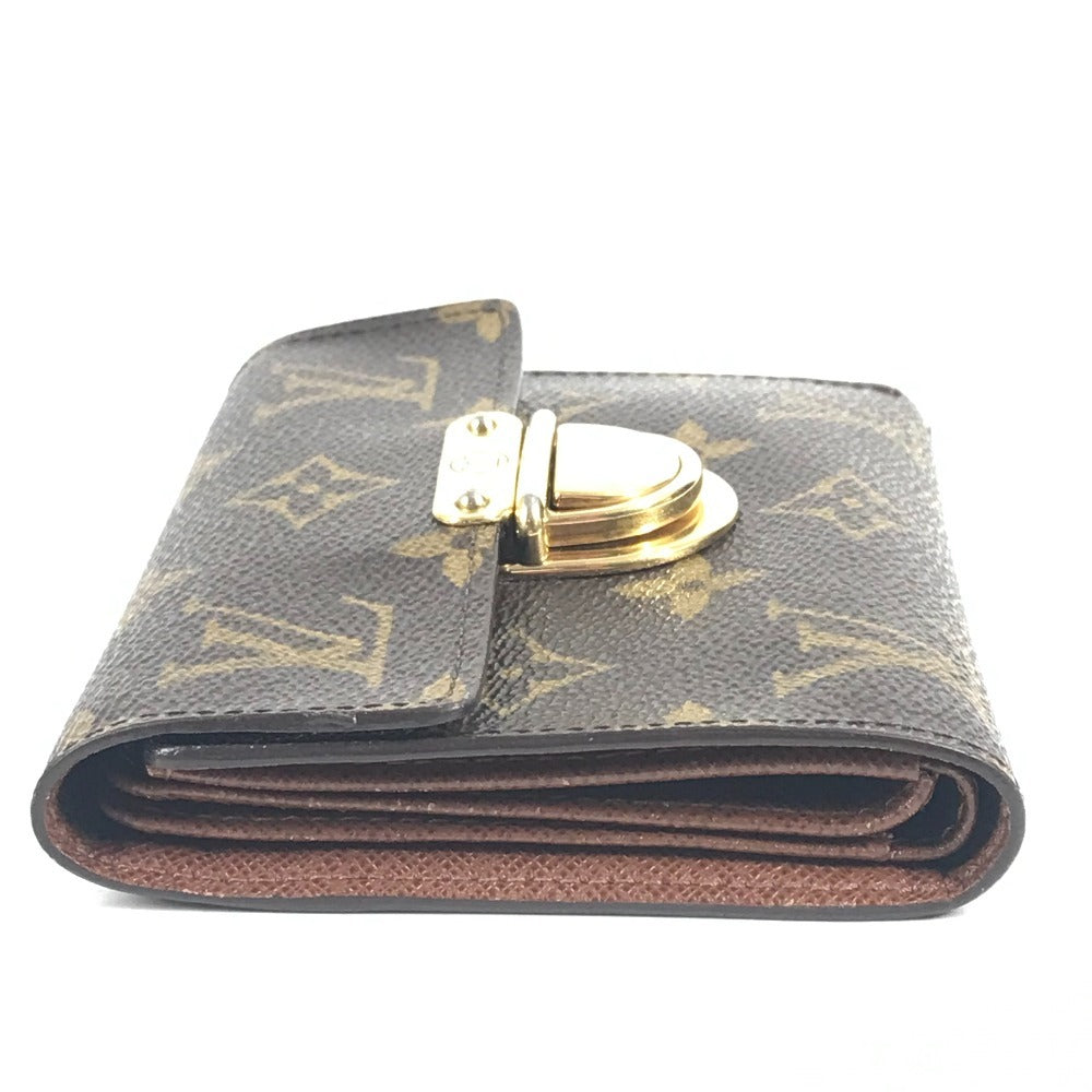 LOUIS VUITTON M58013 Monogram Portefeuille Koala Compact Wallet, Tri-fold Wallet, Monogram Canvas, Unisex, Brown