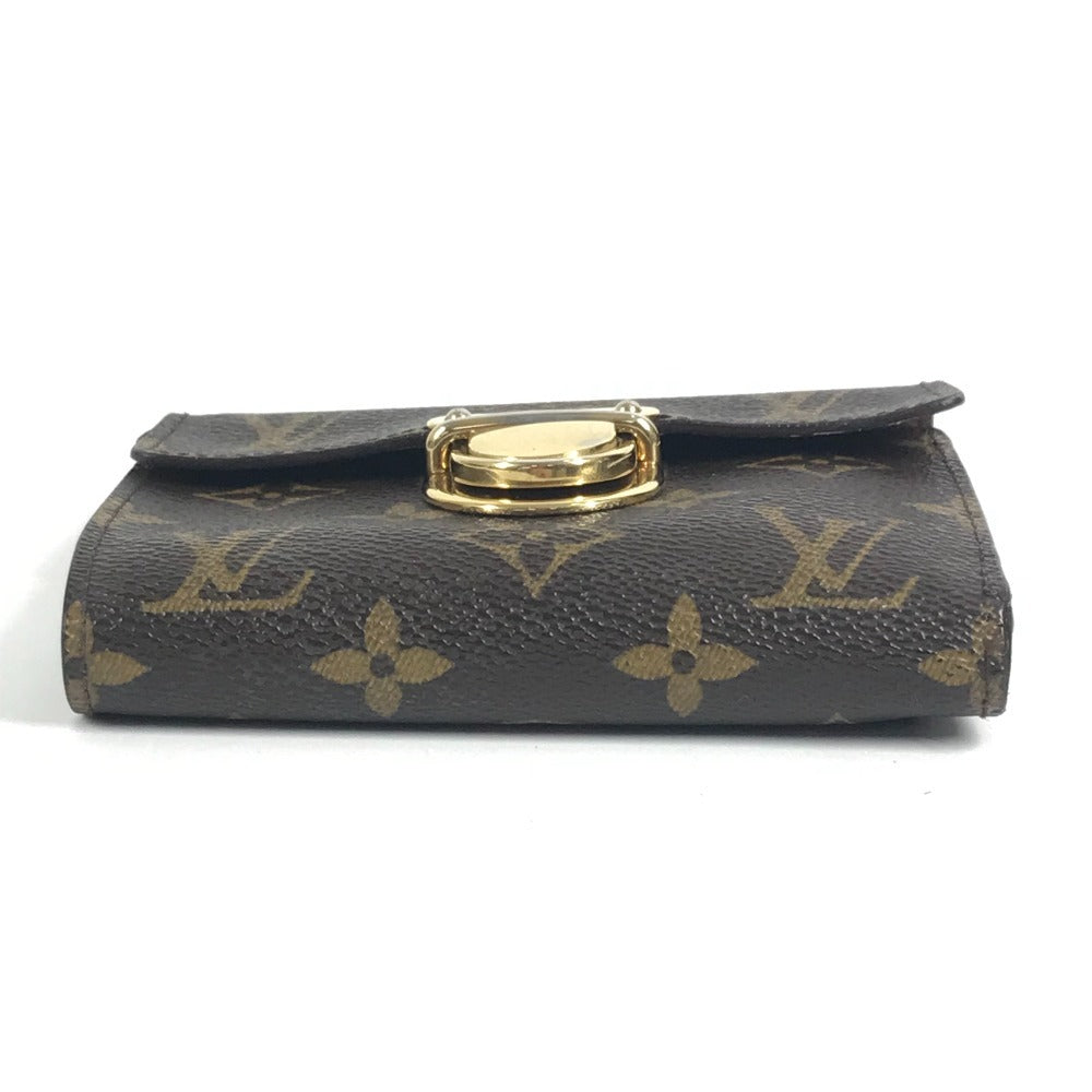 LOUIS VUITTON M58013 Monogram Portefeuille Koala Compact Wallet, Tri-fold Wallet, Monogram Canvas, Unisex, Brown