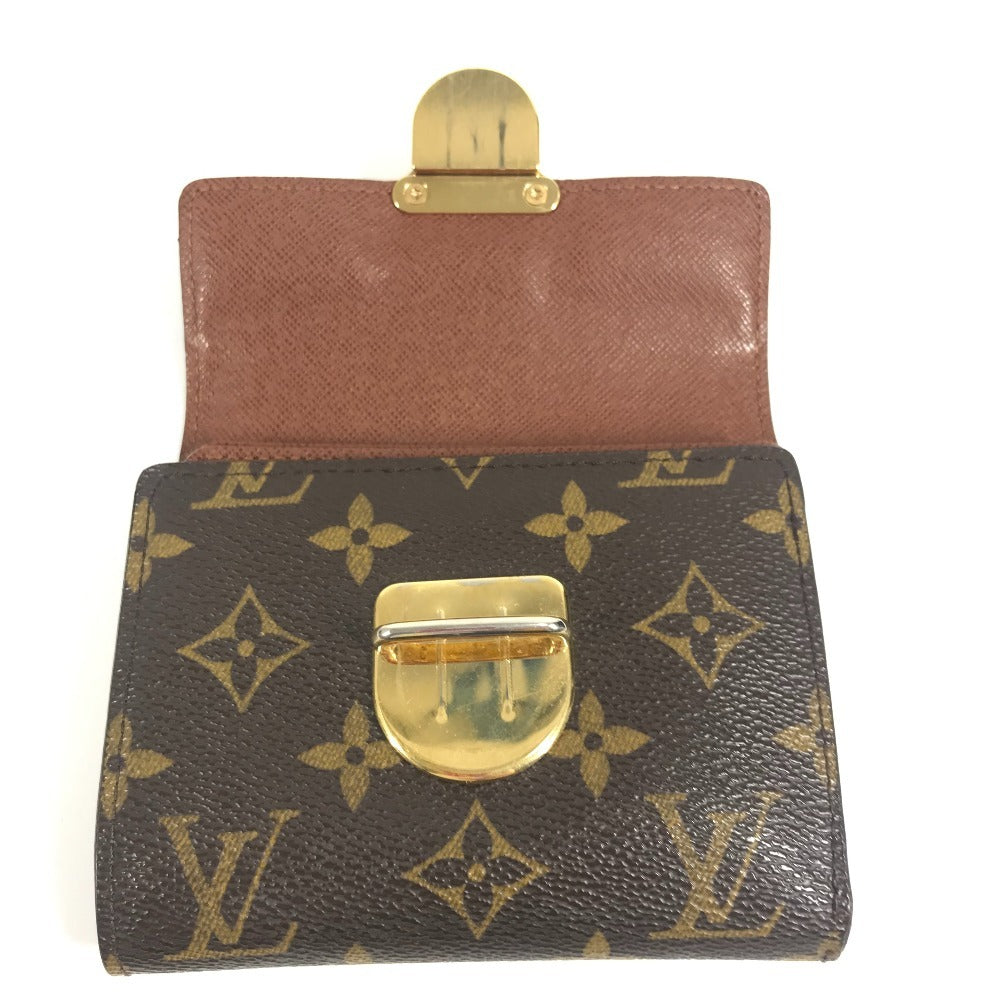 LOUIS VUITTON M58013 Monogram Portefeuille Koala Compact Wallet, Tri-fold Wallet, Monogram Canvas, Unisex, Brown