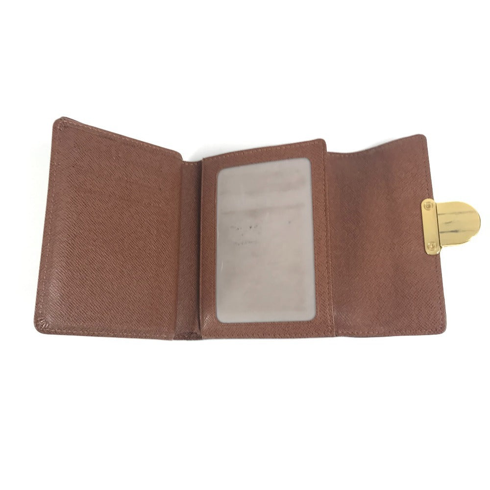LOUIS VUITTON M58013 Monogram Portefeuille Koala Compact Wallet, Tri-fold Wallet, Monogram Canvas, Unisex, Brown