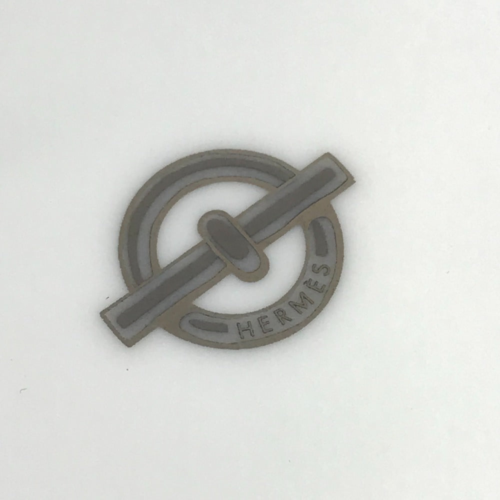 HERMES シェーヌダンクル ロゴ アッシュトレイ 皿 インテリア トレー 灰皿 陶器 ユニセックス ホワイト