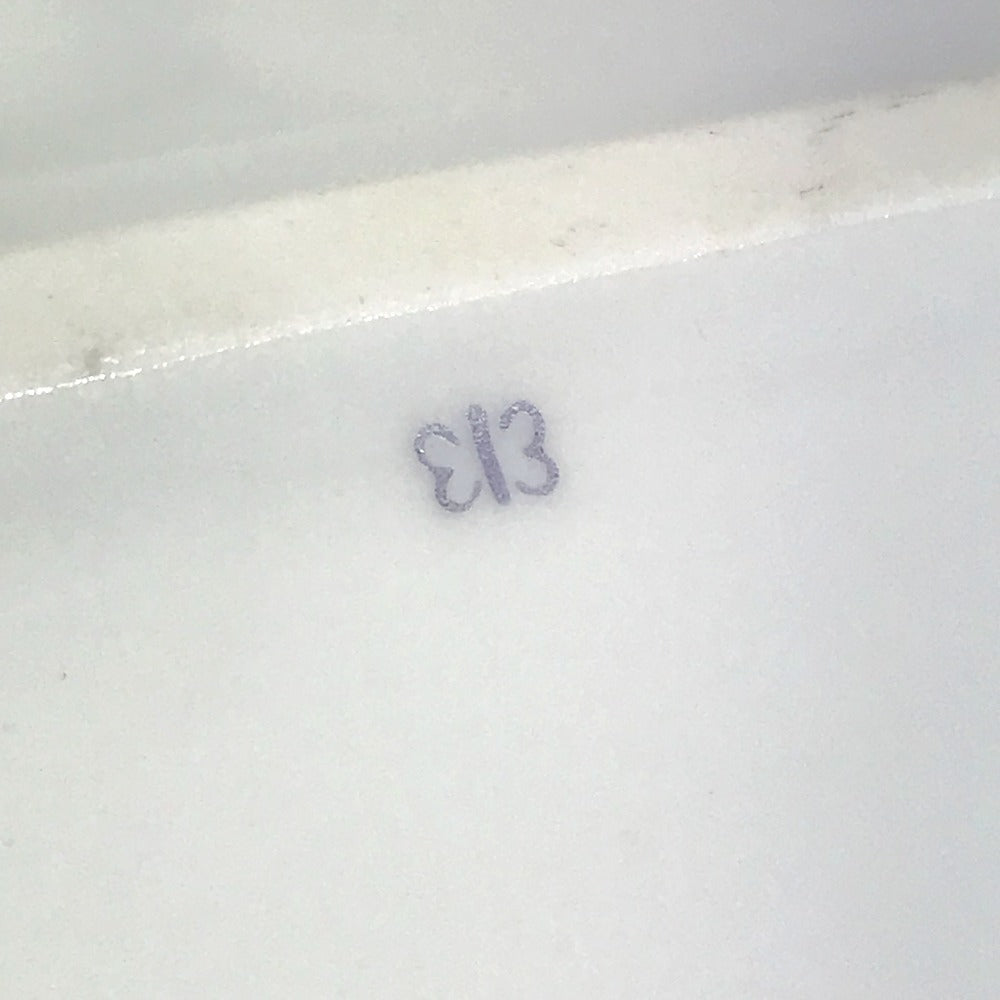 HERMES シェーヌダンクル ロゴ アッシュトレイ 皿 インテリア トレー 灰皿 陶器 ユニセックス ホワイト