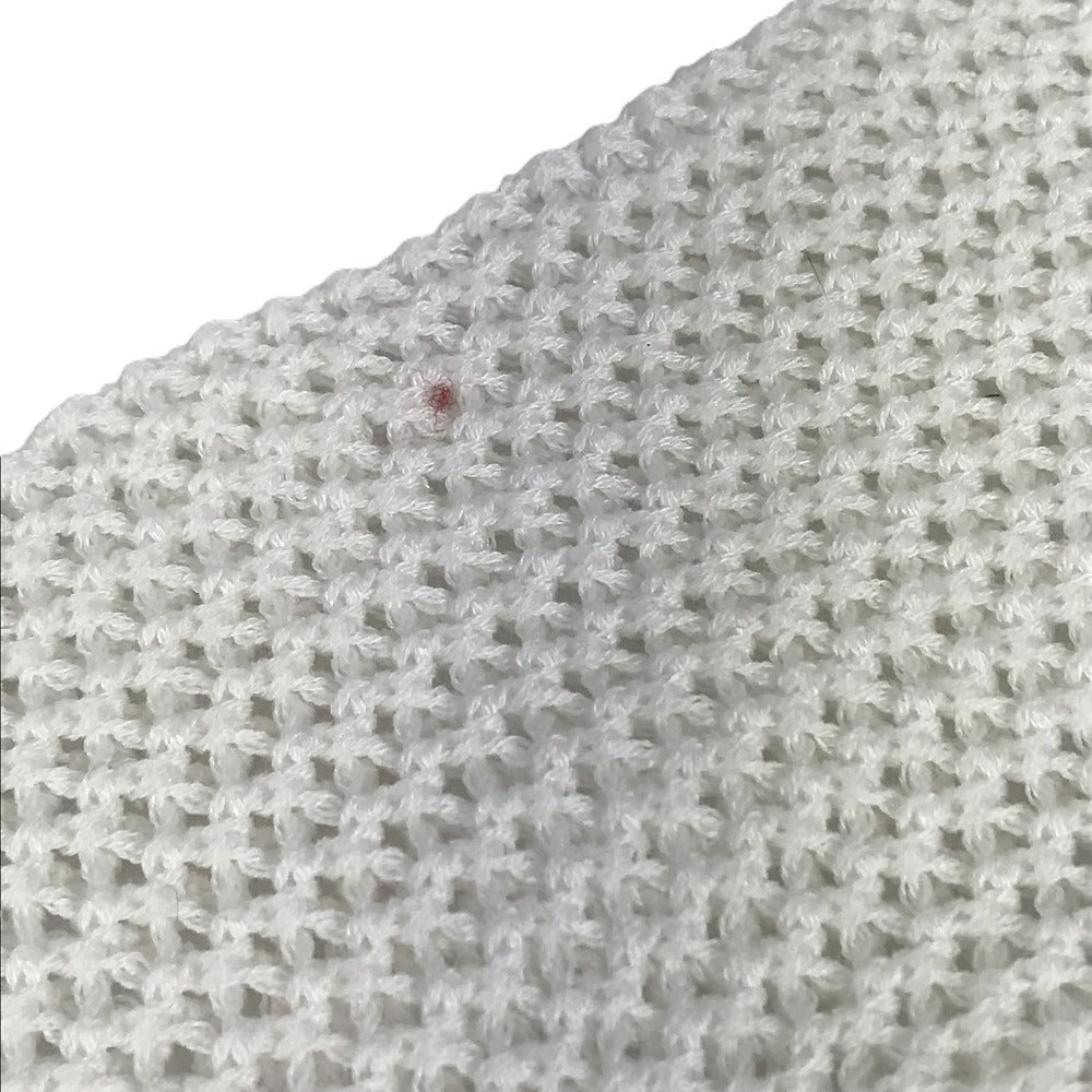 Dior ロゴ ニーハイソックス ハイソックス アクセサリー バイカラー 靴下 コットン レディース ホワイト